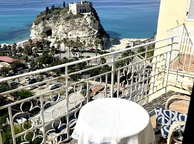 Center - Unique Sea View - Casa Dei Coralli Lägenhet Tropea